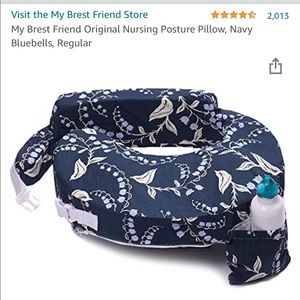 NEW — My Brest Friend Nursing and Support Pillow